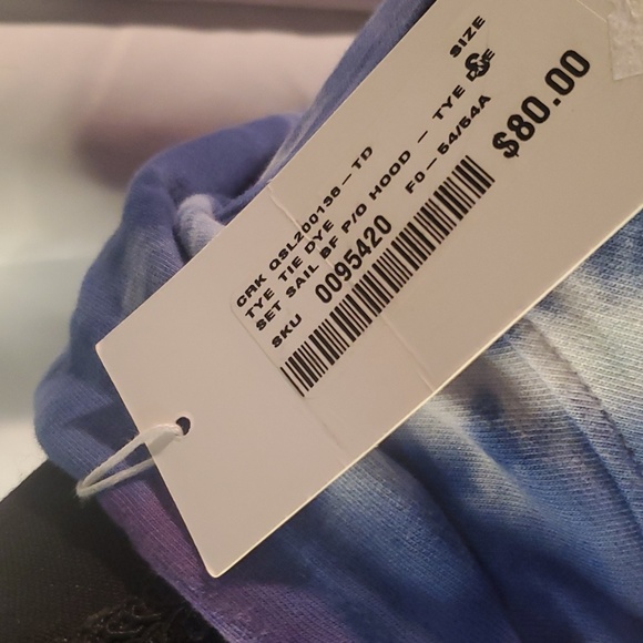 NWT Crooks & Castles Tie Dye Hoodie - Picture 5 of 6